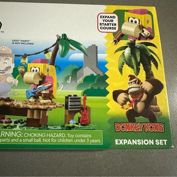 LEGO Super Mario 71421 – Donkey Kong Dixie Kong’s Jungle Jam Expansion Set – New - Picture 3 of 7
